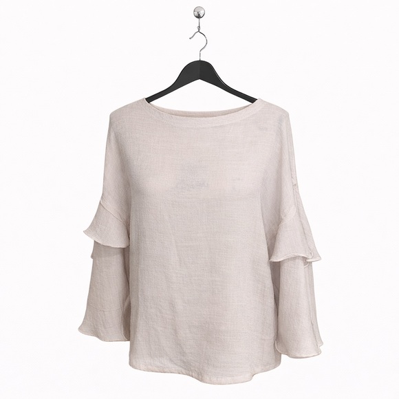 Wishlist Tops - ✨Wishlist Ruffle Sleeve Blouse – Size L